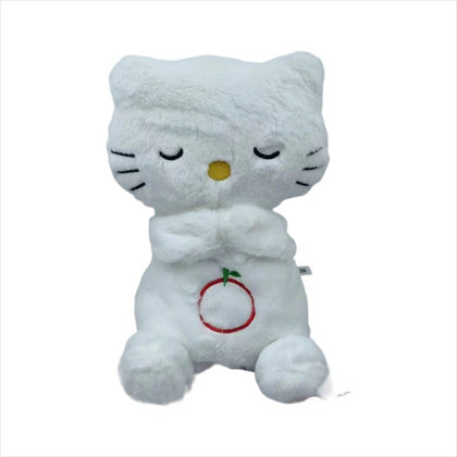 Cross-border New Breathing Lamb Baby Sleeping Soothing Sleep Music Plush Toy